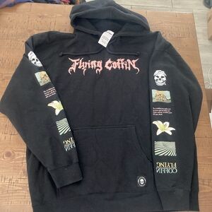 NWT Flying Coffin Pullover Hoodie